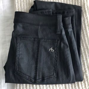 Rag &a Bone black denim